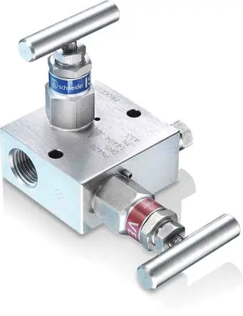 Produktfoto 1 von Bourdon AMFD Hydraulischer Verteiler, 3 Stationen
