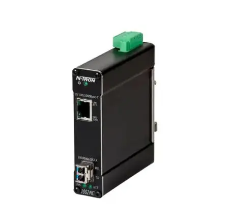 Produktfoto 1 von N-Tron Medienkonverter 1000Mbit/s, Halb-Duplex, Voll-Duplex, Multimodus 550 m 1000 Mbit/s, Anschluss: RJ45