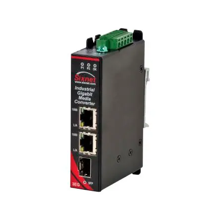 Produktfoto 1 von N-Tron Medienkonverter 1000Mbit/s, Voll-Duplex, Halb-Duplex 80 km 1000 Mbit/s, Anschluss: RJ45