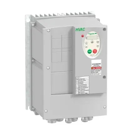 Produktfoto 1 von Schneider Electric Altivar 3-Phasen Antrieb mit regelbarer Drehzahl 1.5 kW 480V 3.2 A 0.5Hz, 200 Hz