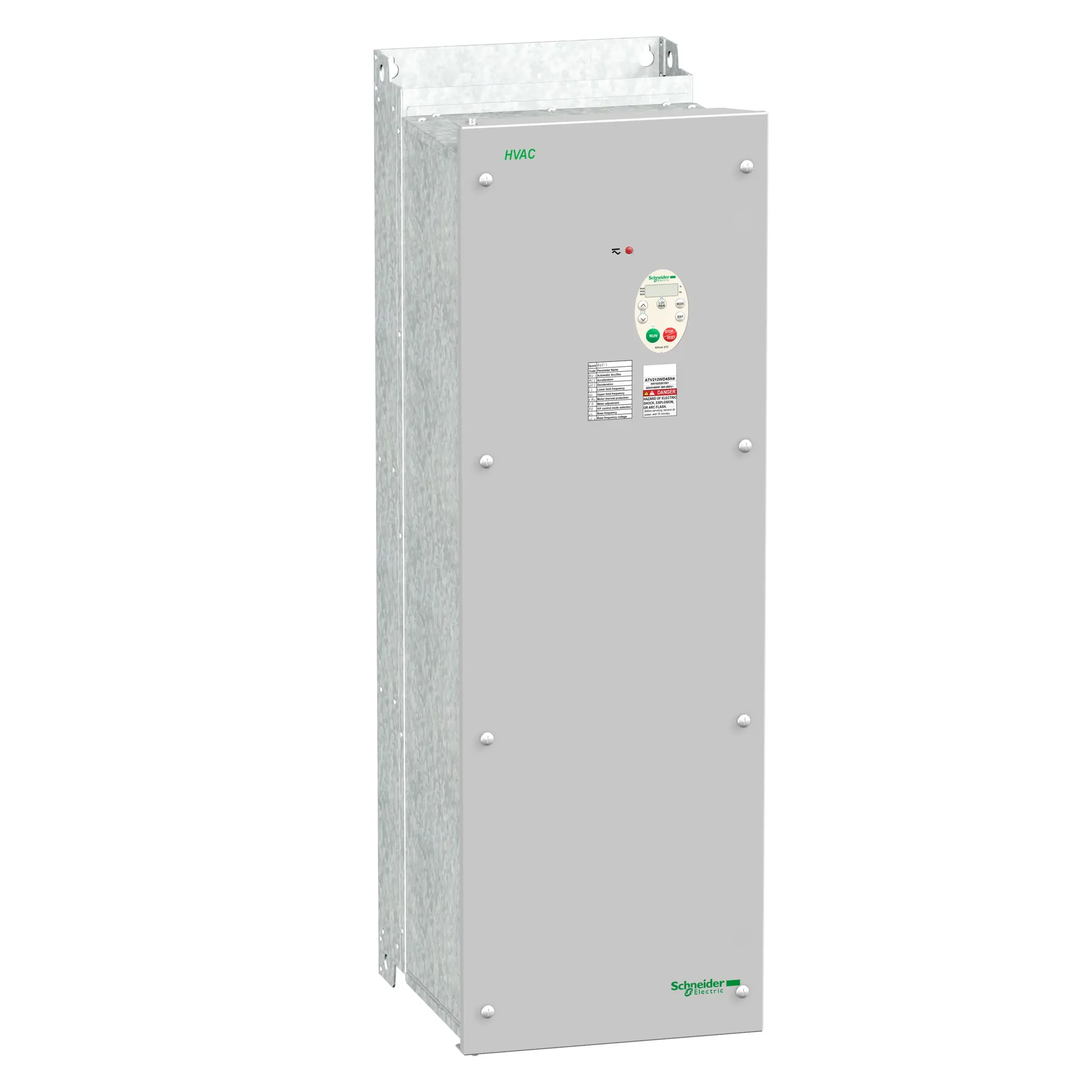 Produktfoto 1 von Schneider Electric ALTIVAR 212 3-Phasen Antrieb mit regelbarer Drehzahl 45 kW 480 V 16 A 200Hz