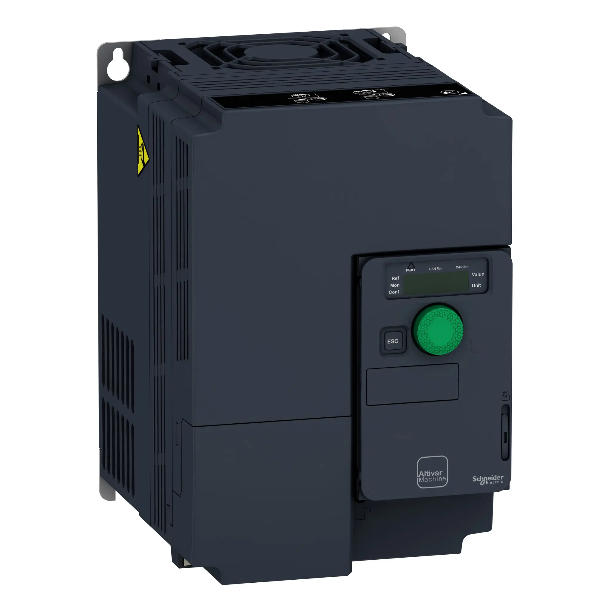 Produktfoto 1 von Schneider Electric Altivar Machine ATV320 3-Phasen Antrieb mit regelbarer Drehzahl 5.5 kW 600 V 9 A 599Hz