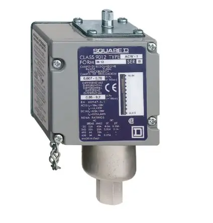 Produktfoto 1 von Telemecanique Sensors OsiSense XM Druckschalter 0.07 bar 7.6 bar