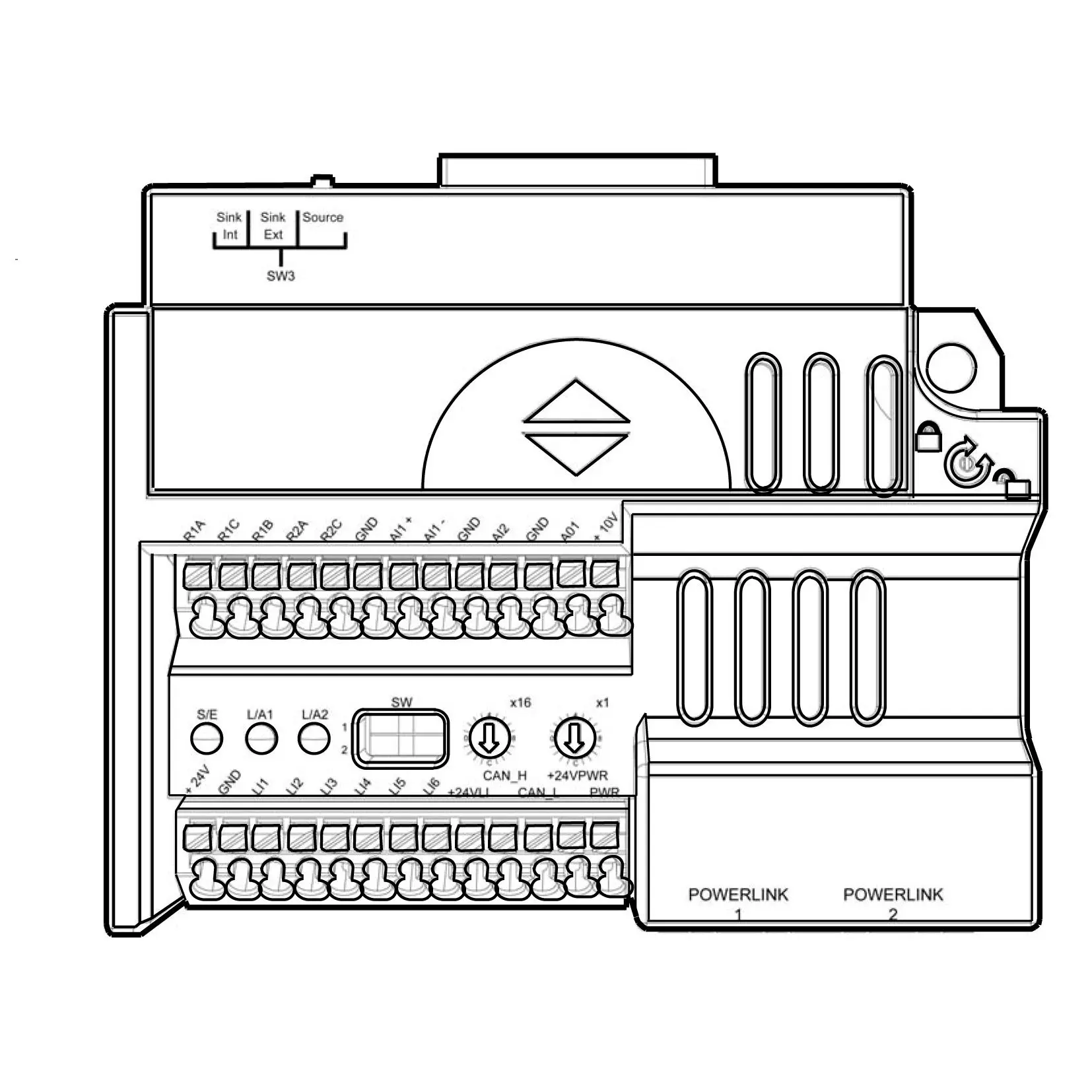 Produktfoto 1 von Schneider Electric VW3A Wechselrichtermodul Kommunikationskarte, für Altivar 61, Altivar 71