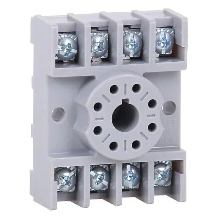 Produktfoto 1 von Allen Bradley Relaissockel zur Verwendung mit 700-HR-, 700-HX-Relais 700-HN, 8 -Kontakt, DIN-Hutschiene, 300V