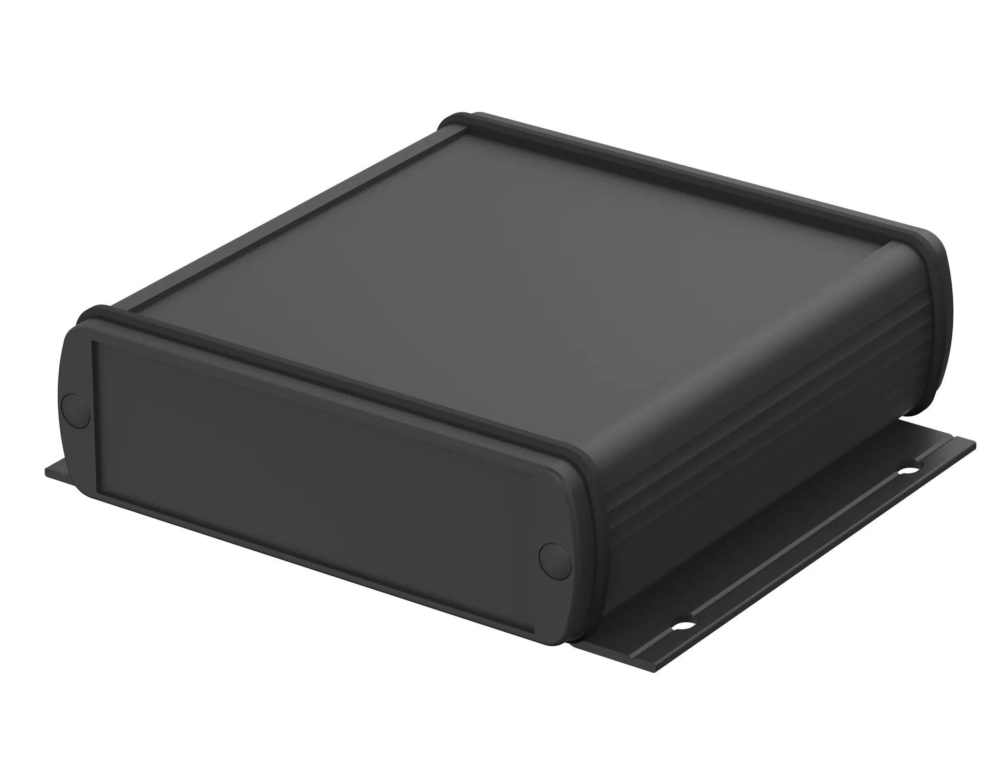 Produktfoto 1 von Bopla Alubos (Set); Universalgehäuse; Aluminium; Schwarz Geflanscht IP65 Breite 32 mm Höhe 32 mm Länge 106 mm