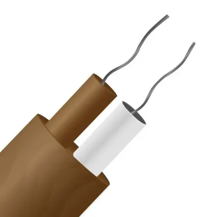 Produktfoto 1 von RS PRO Geschirmt 1 25 m Polytetrafluorethylen-isoliert Thermoelement Kabel/Draht für Thermoelement Typ T, 260 °C