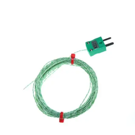 Produktfoto 1 von RS PRO Polytetrafluorethylen Thermoelement mit offener Messstelle Typ K, Ø 1 mm x 3 m -75 °C → 260 °C