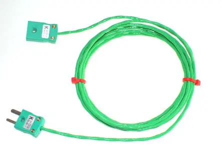 Produktfoto 1 von RS PRO Geschirmt 7 10 m Perfluoralkoxyalkan-isoliert Thermoelement-Verlängerungskabel für Thermoelement Typ K, 260 °C