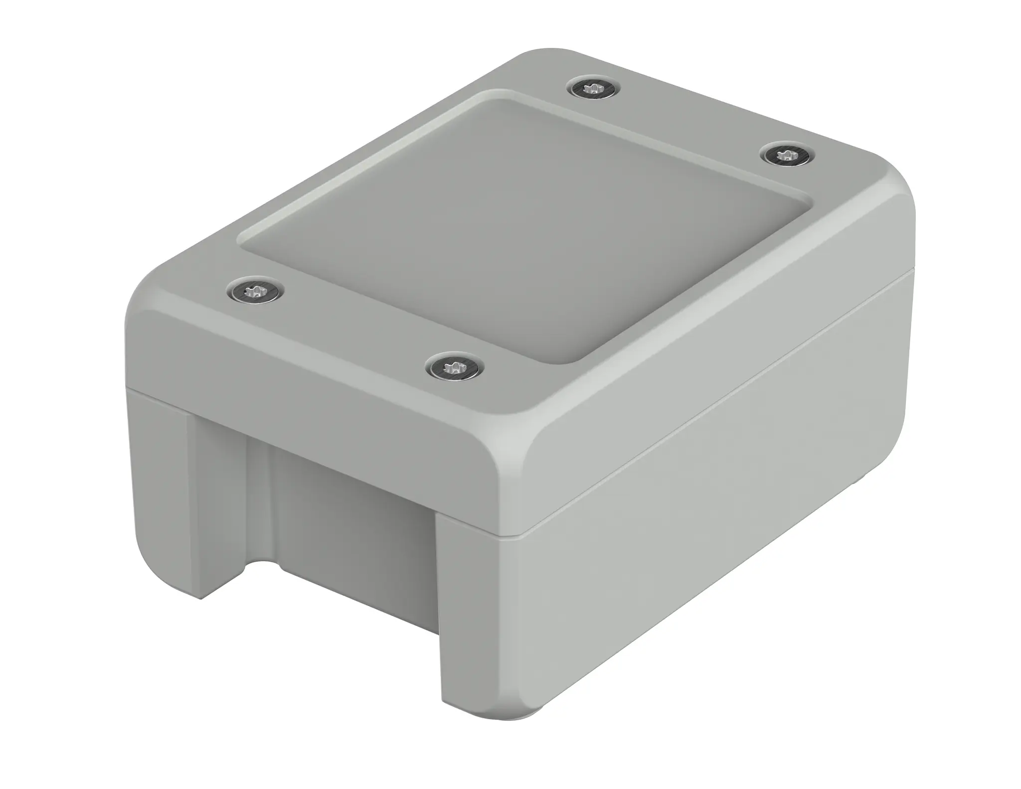 Produktfoto 1 von Bopla Bocube Alu; Universalgehäuse; Aluminium; Hellgrau; IK09 IP69, IP68, IP66 Breite 86 mm Höhe 60 mm Länge 121 mm