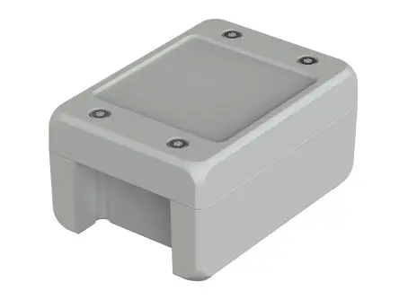 Produktfoto 1 von Bopla Bocube Alu; Universalgehäuse; Aluminium; Hellgrau; IK09 IP69, IP68, IP66 Breite 86 mm Höhe 60 mm Länge 121 mm