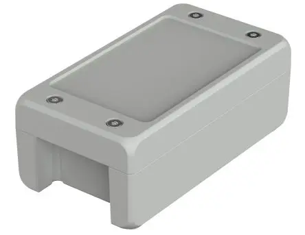 Produktfoto 1 von Bopla Bocube Alu; Universalgehäuse; Aluminium; Hellgrau; IK09 IP69, IP68, IP66 Breite 86 mm Höhe 60 mm Länge 159 mm
