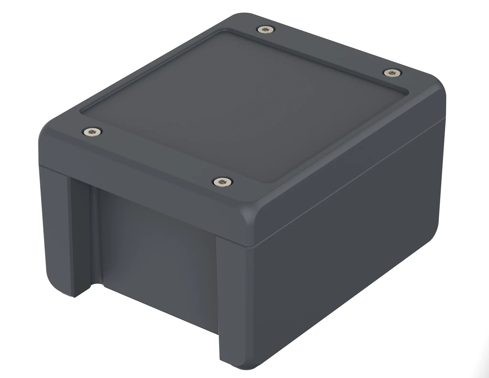 Produktfoto 1 von Bopla Bocube Alu; Universalgehäuse; Aluminium; Graphitgrau; IK09 IP69, IP66, IP68 Breite 128 mm Höhe 90 mm Länge 159 mm