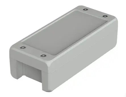 Produktfoto 1 von Bopla Bocube Alu; Universalgehäuse; Aluminium; Hellgrau; IK09 IP69, IP66, IP68 Breite 86 mm Höhe 60 mm Länge 199 mm