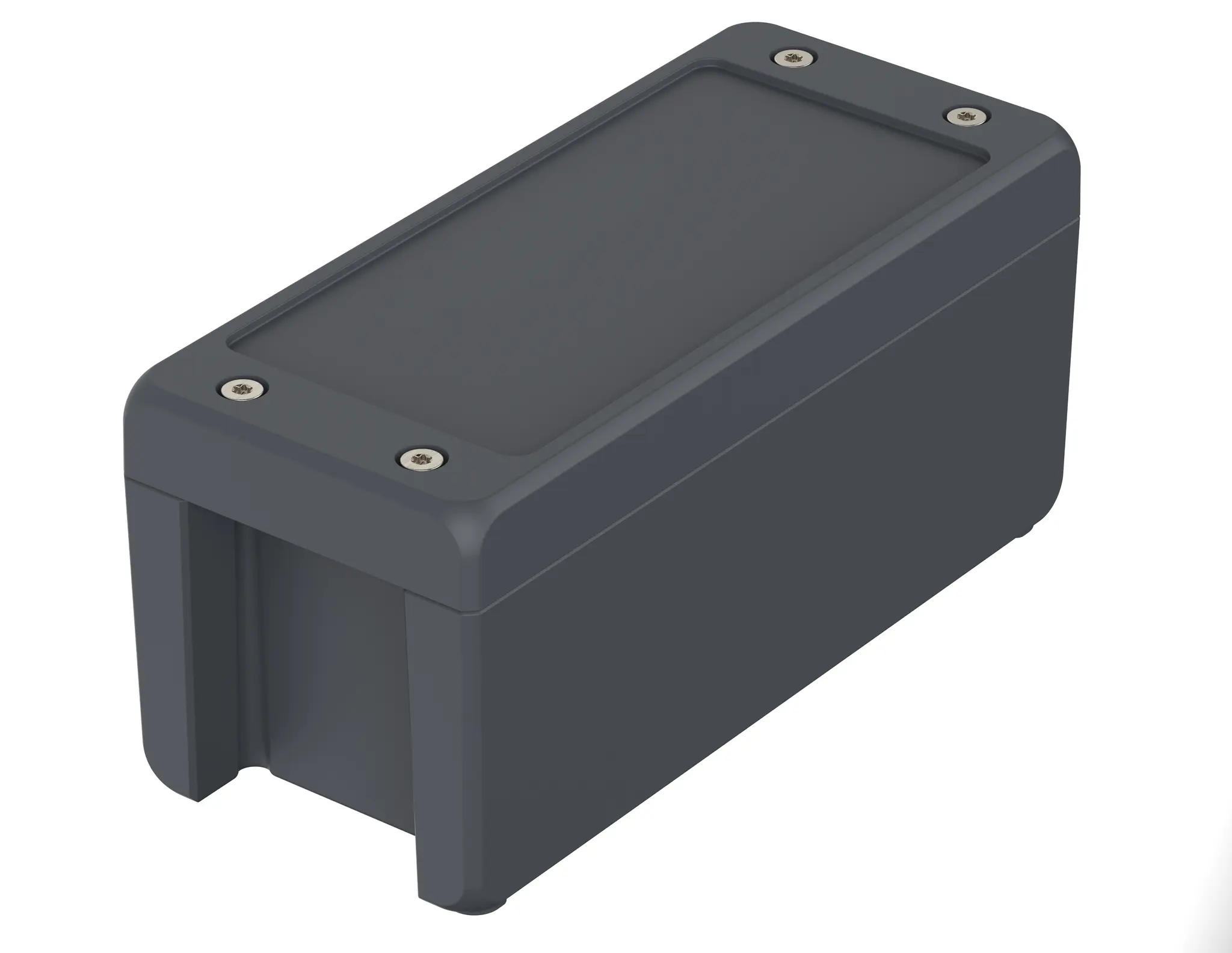 Produktfoto 1 von Bopla Bocube Alu; Universalgehäuse; Aluminium; Graphitgrau; IK09 IP66, IP68, IP69 Breite 86 mm Höhe 90 mm Länge 199 mm