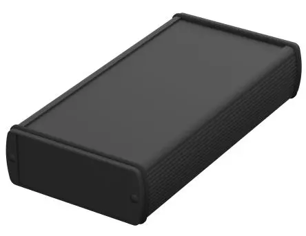 Produktfoto 1 von Bopla Alubos (Set); Universalgehäuse; Aluminium; Schwarz IP65 Breite 32 mm Höhe 32 mm Länge 82 mm