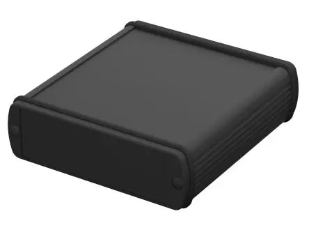 Produktfoto 1 von Bopla Alubos (Set); Universalgehäuse; Aluminium; Schwarz IP65 Breite 32 mm Höhe 32 mm Länge 106 mm