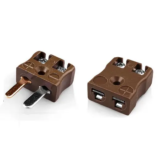 Produktfoto 1 von RS PRO Miniatur Thermoelement-Steckverbinder Stecker und Buchse für Thermoelement