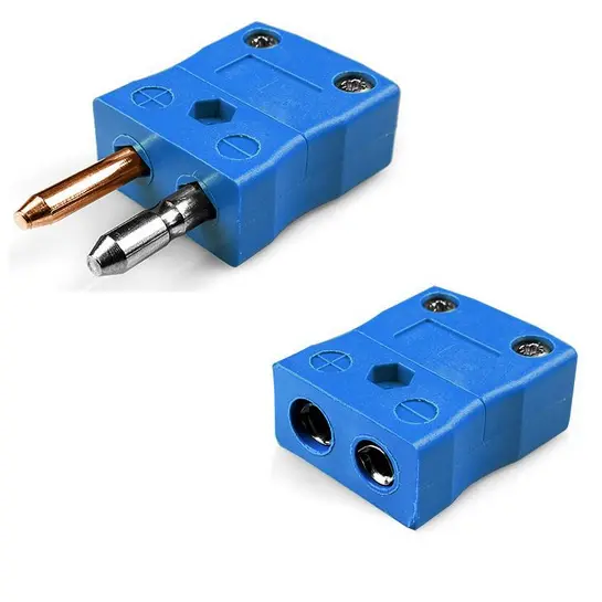 Produktfoto 1 von RS PRO Standardgröße Thermoelement-Steckverbinder Stecker und Buchse für Thermoelement