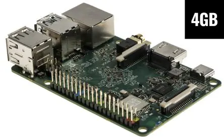 Produktfoto 1 von Okdo ROCK 4 Modell SE 4 GB Einplatinencomputer