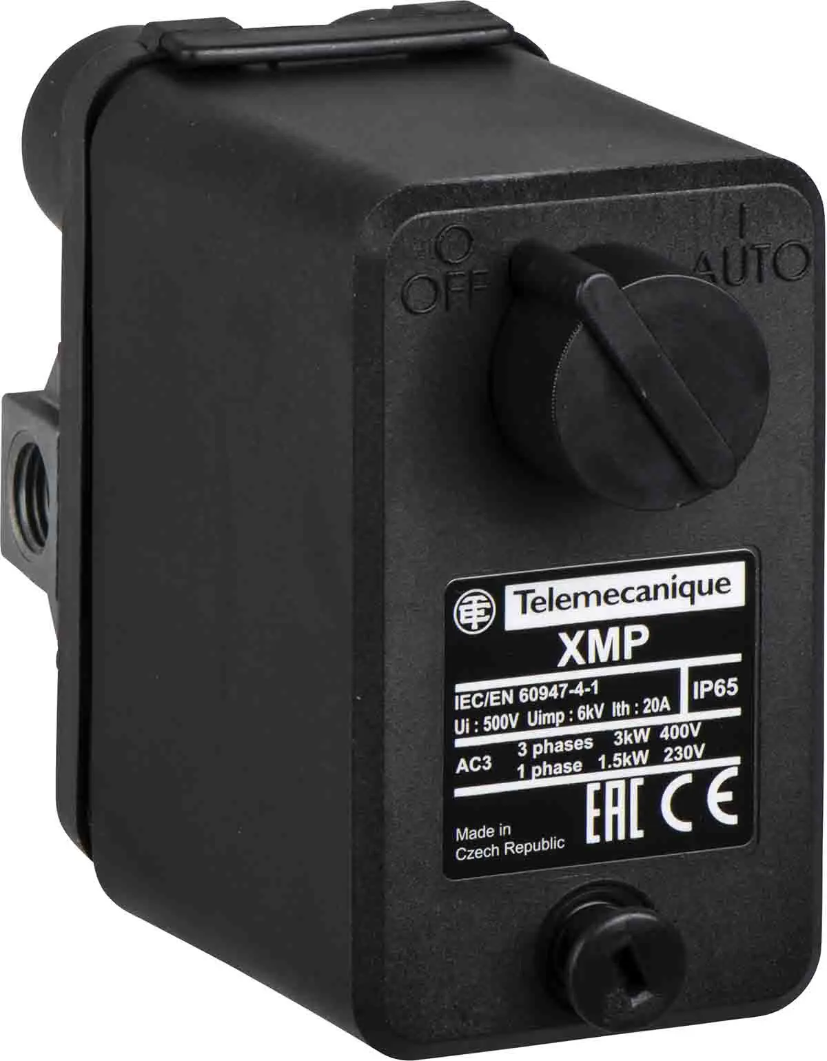 Produktfoto 1 von Telemecanique G1/4 Differenz Drucksensor 1.3bar bis 12bar, 2 Öffner, für Luft, Süßwasser, Meerwasser