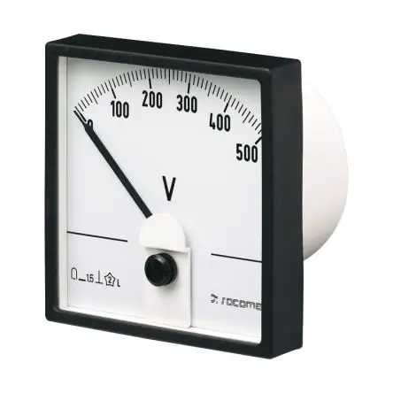 Produktfoto 1 von Socomec 192 g Analoges Voltmeter DC, 72 mm, 72 mm, 34.5 mm