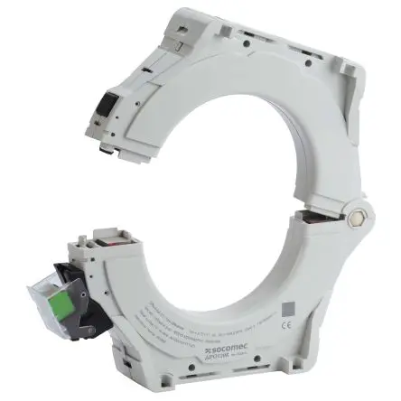 Produktfoto 1 von Socomec IP-R Stromwandler 10 A, DIN-Hutschiene, 0.05 VA, 720V ac, 80 mm
