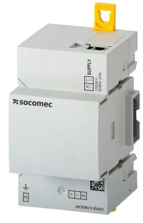 Produktfoto 1 von Socomec DIRIS O-m Energiemessgerät Digital 90 mm x 55 mm Energiemessgerät / 3-phasig 2 Ausg. 2 Eing. Impulsausgang