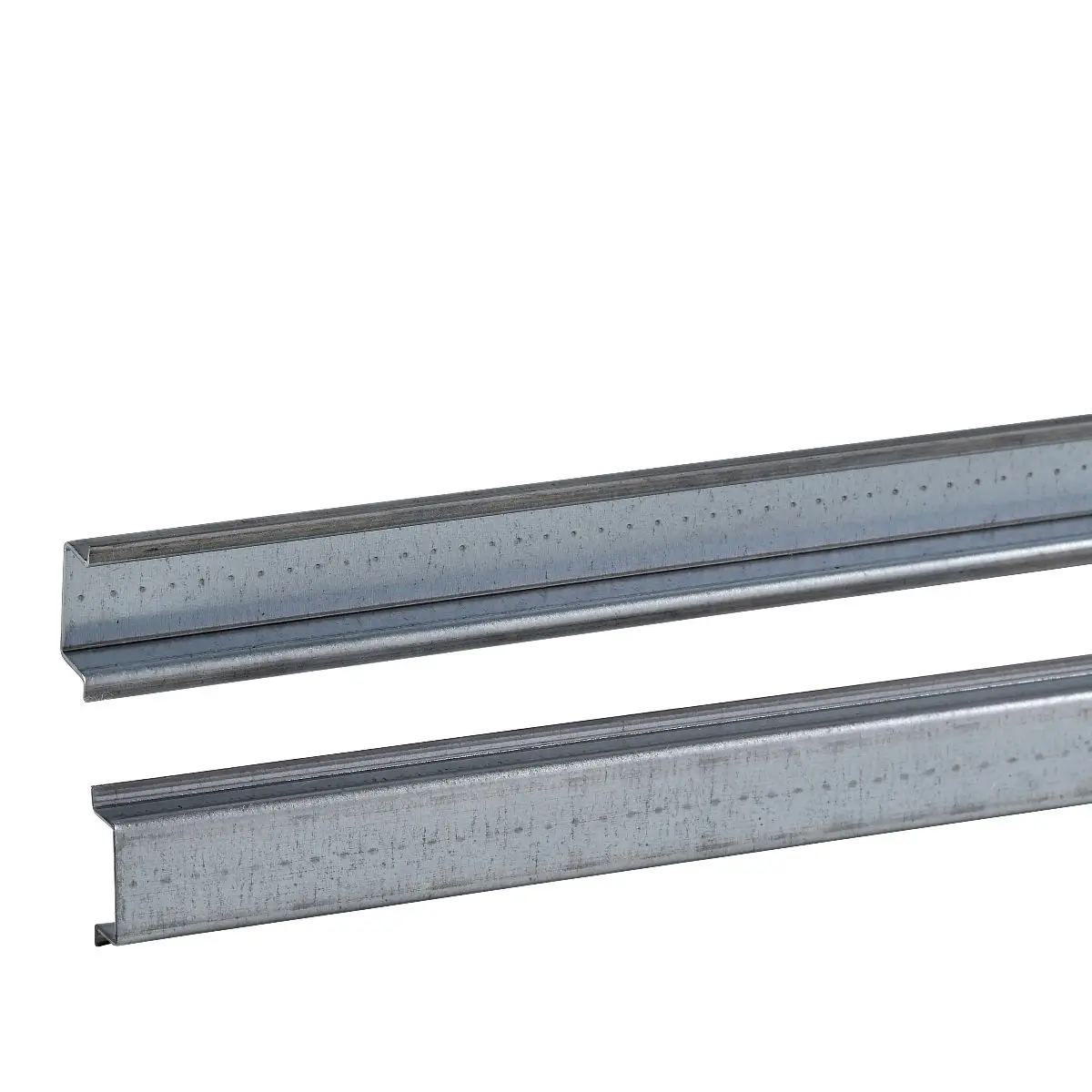 Produktfoto 1 von Schneider Electric Galvanisierter Stahl DIN-Hutschiene Ungelocht, H. 15 mm B. 35 mm, L. 2 m