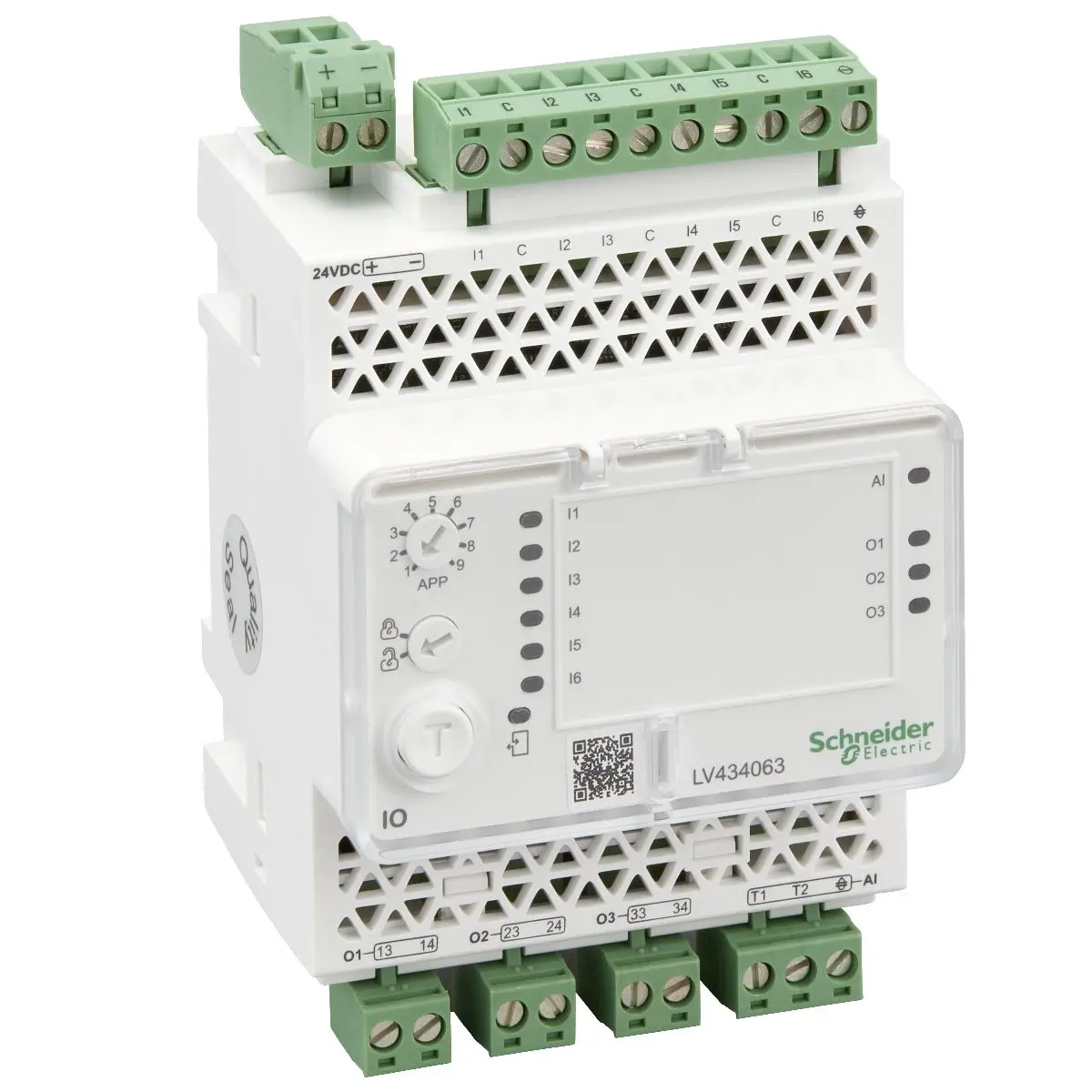 Produktfoto 1 von Schneider Electric LV43, Kompaktschutzschalter, 165 mA 24 V dc