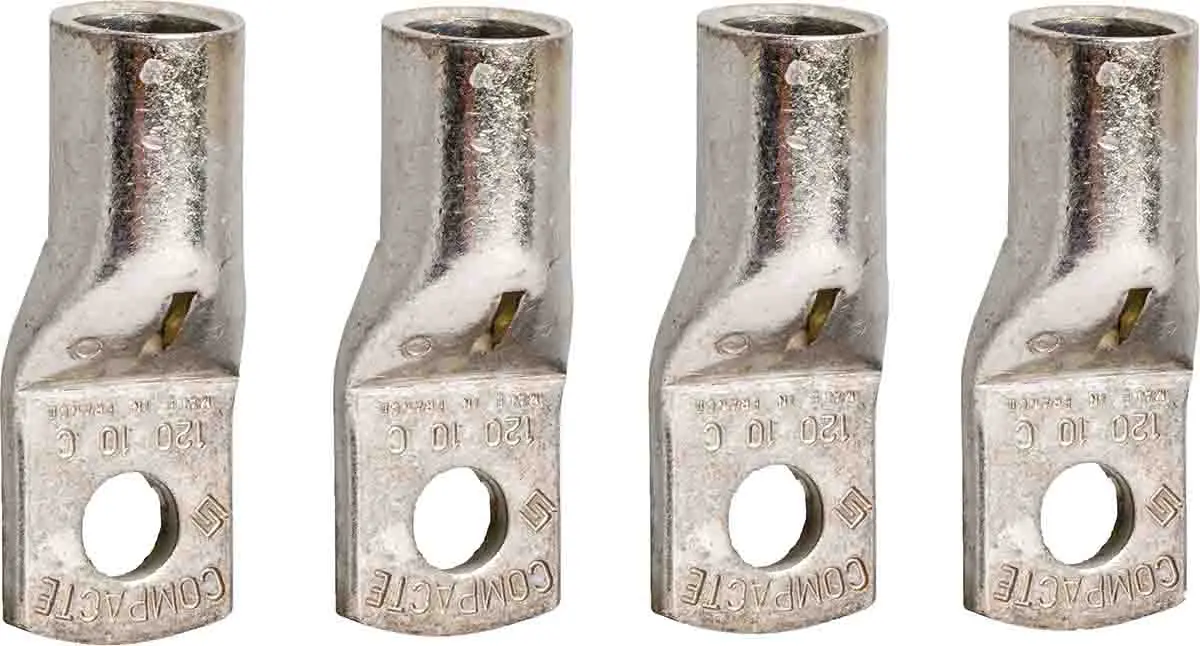Produktfoto 1 von Schneider Electric Lv4 Ringkabelschuhe, Unisoliert, Silber