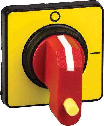 Produktfoto 1 von Schneider Electric Rot TeSyS Vario Drehgriff für V02...V2, Vn12, Vn20 45 mm 1-fach abschließbar, IP65