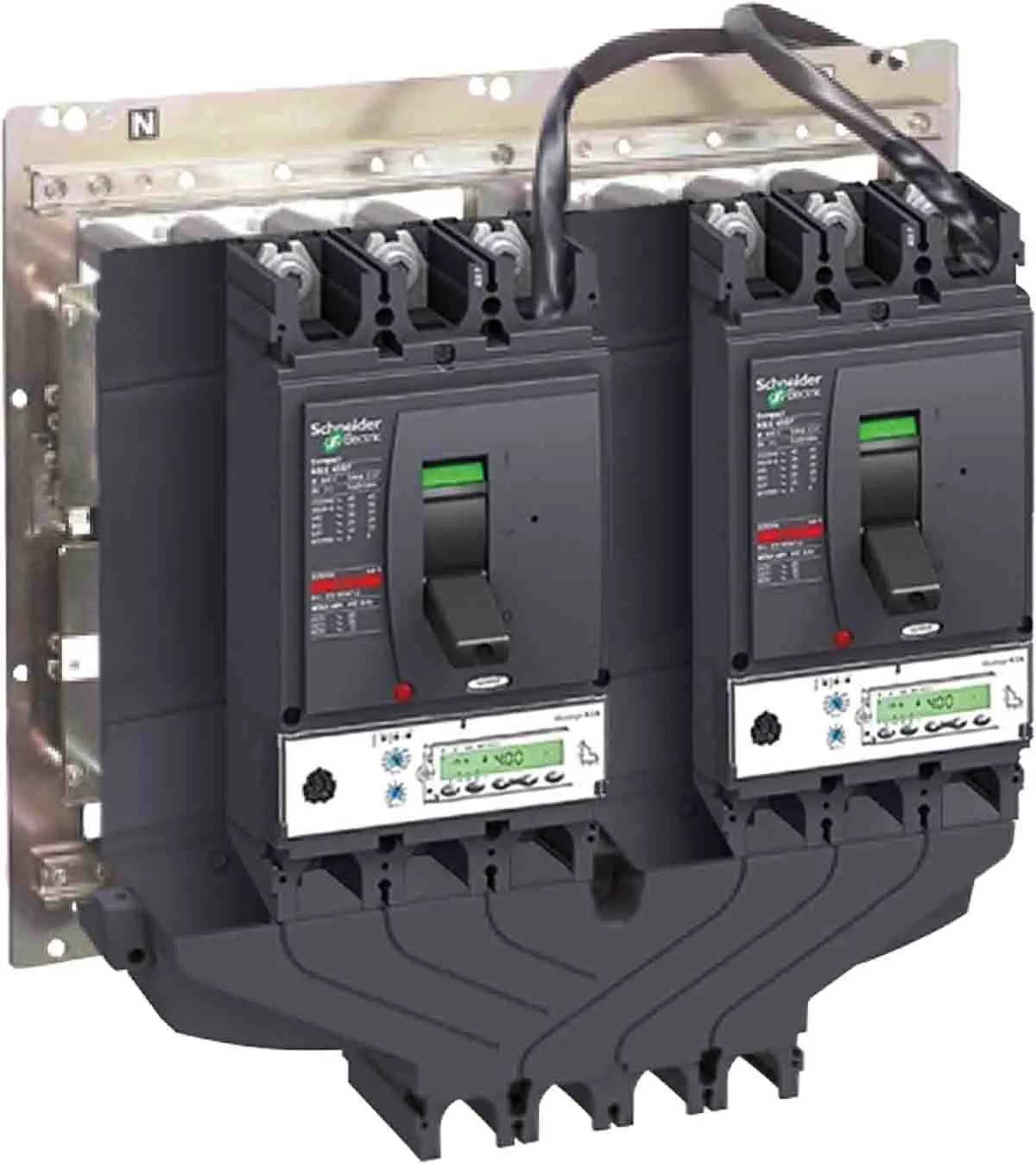 Produktfoto 1 von Schneider Electric Compact NSX, Compact NSX Dc, Easypact Cvs Mechanische Verriegelung für Compact NSX 400/630