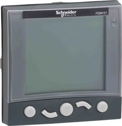 Produktfoto 1 von Schneider Electric Anzeigemodul, LCD Anzeigemodul Frontdisplaymodul FDM 121 96 x 96 mm Überlastschalter Compact,