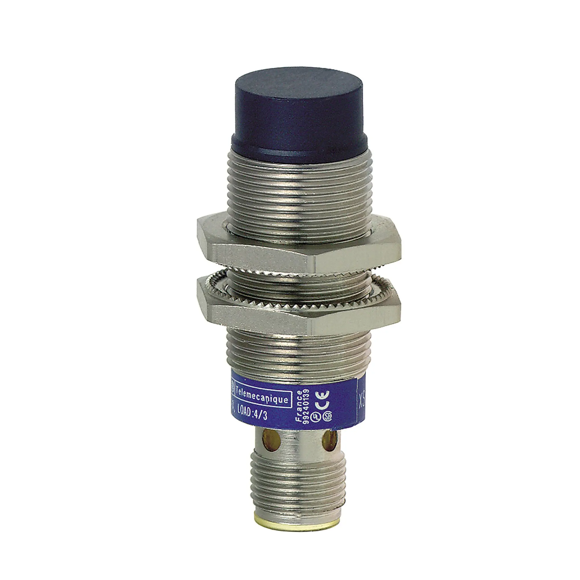 Produktfoto 1 von Telemecanique Sensors XS M18 Näherungssensor Induktiv, Gewinderohr 8 mm NPN 12 → 24 V DC / 200 mA NO+NC, IP67