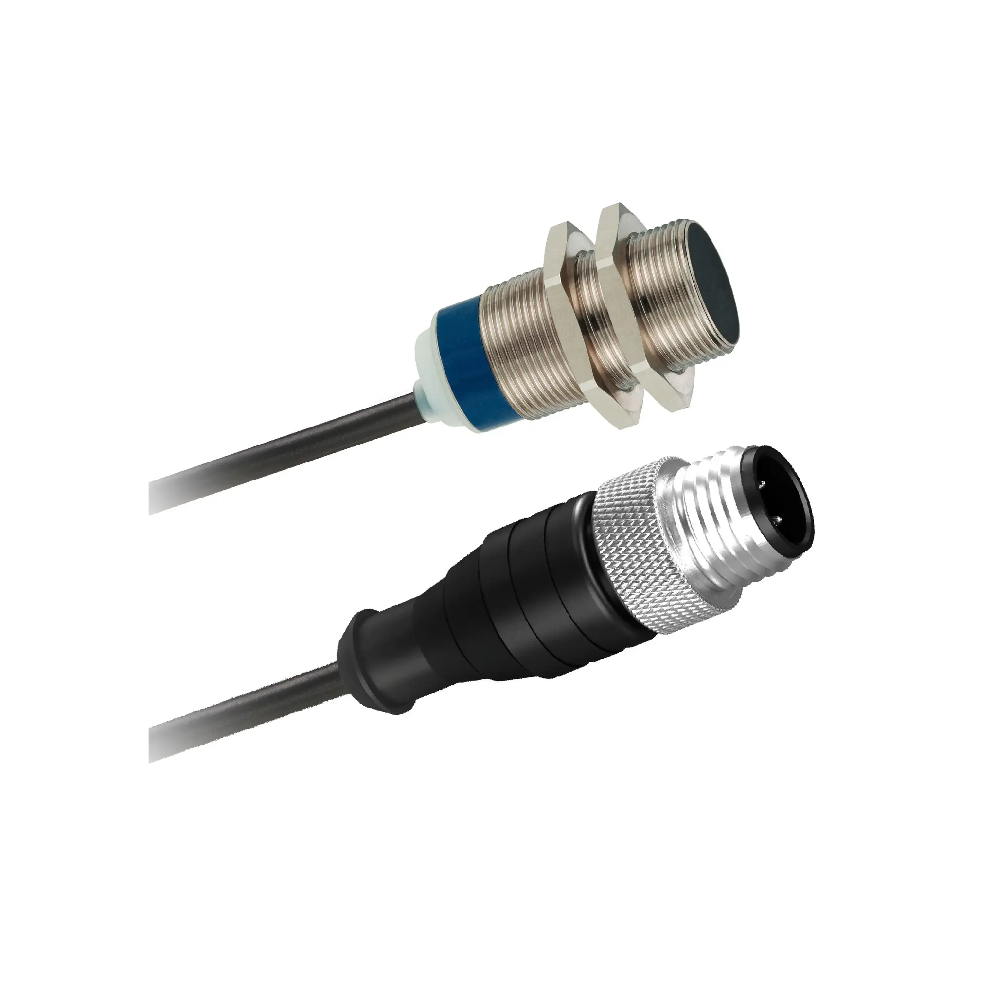 Produktfoto 1 von Telemecanique Sensors XS M18 Näherungssensor Induktiv, Gewinderohr 5 mm 2-Draht 12 → 48 V DC / 100 mA NO, IP67,