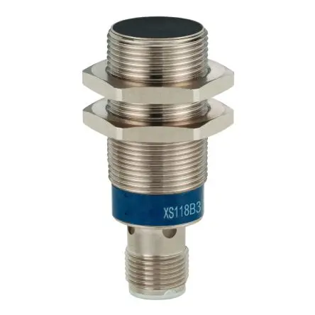 Produktfoto 1 von Telemecanique Sensors OsiSense XS M18 Induktiver Näherungssensor, Gewinderohr NPN / 200mA 8 mm, IP65, IP67 36 V dc