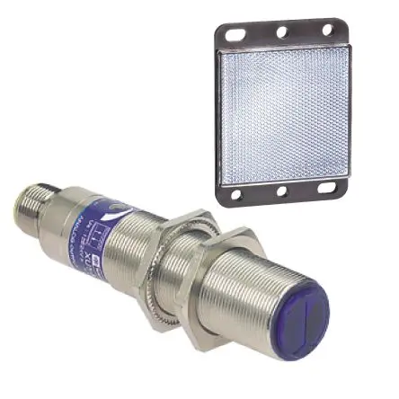 Produktfoto 1 von Telemecanique Sensors XU9 Zylindrisch Optischer Sensor, Polarisierter retroreflektierender, Diskret Ausgang
