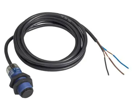 Produktfoto 1 von Telemecanique Sensors XUB Miniatur mit Gewinde Optischer Sensor, Diffus, PnP Ausgang, Kabel