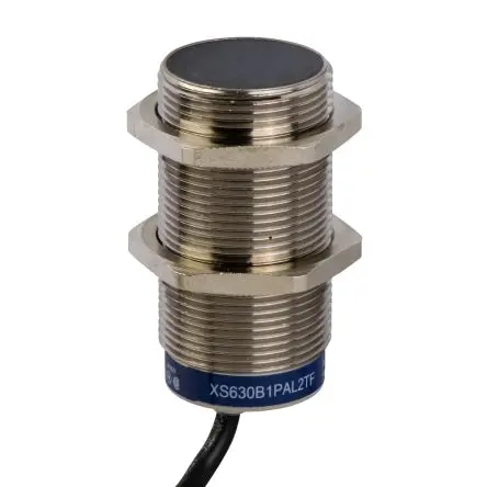 Produktfoto 1 von Telemecanique Sensors OsiSense XS M30 Induktiver Näherungssensor, Gewinderohr PnP / 200mA 15 mm, IP68, IP69K 48 V dc
