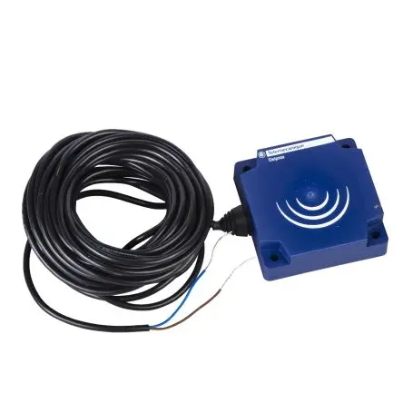 Produktfoto 1 von Telemecanique Sensors OsiSense XS Induktiver Näherungssensor, Kubisch 2-adrig / 100mA, 1.5 mA 40 mm, IP68 24 V dc