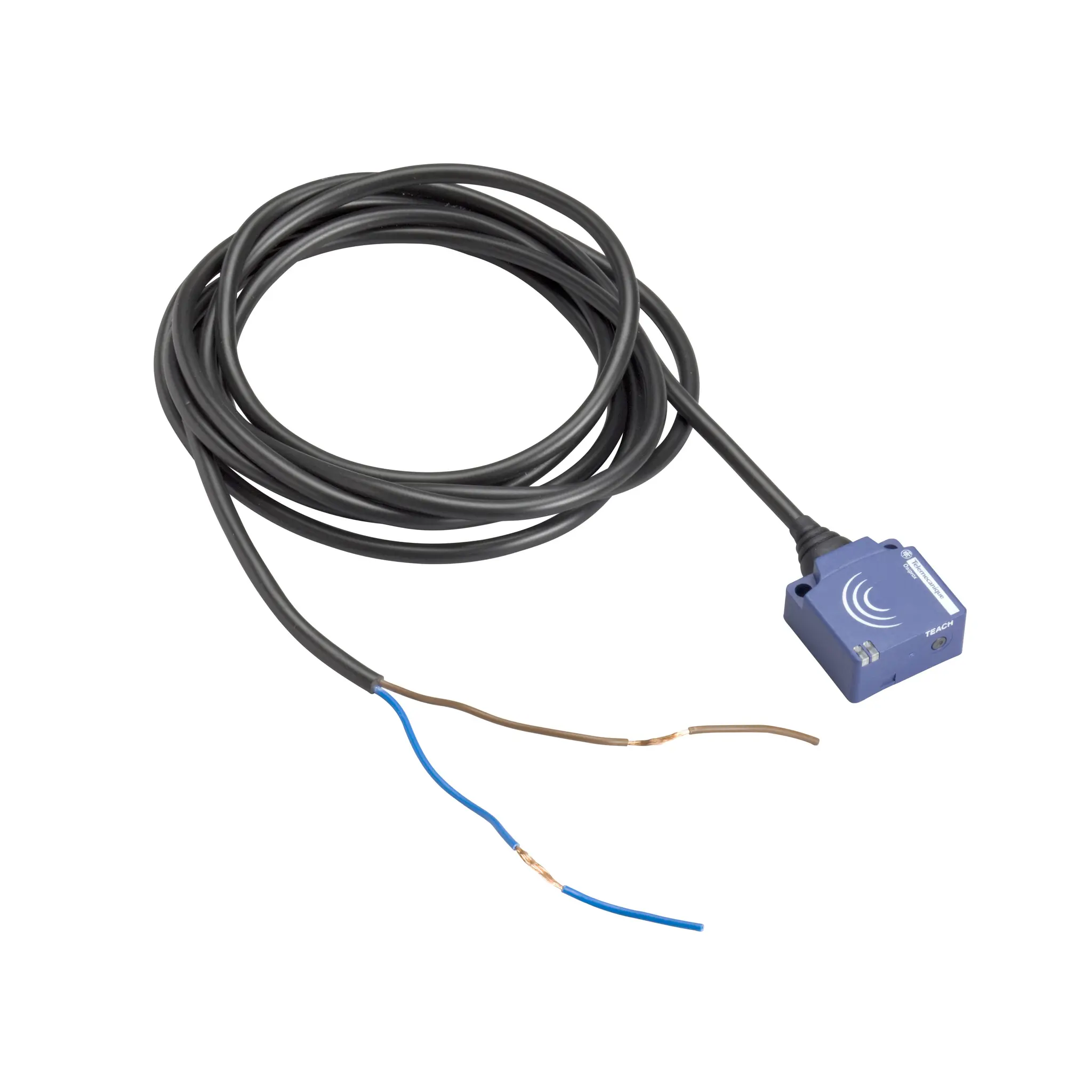 Produktfoto 1 von Telemecanique Sensors XS Näherungssensor Induktiv, Kubisch 15 mm PNP 12 → 24 V DC / 100 mA NO, IP68
