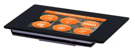 Produktfoto 1 von Display Visions TFT-LCD-Anzeige 2 Zoll Touchscreen, 320 x 240 Pixel, 41.4 x 32.2 mm LED