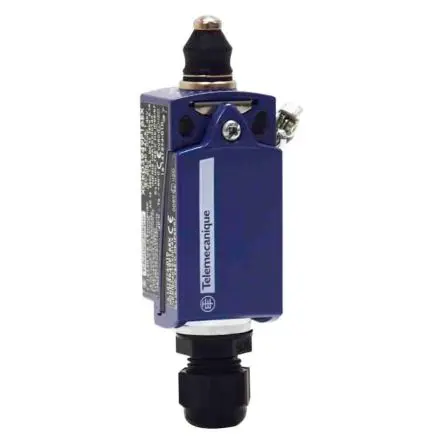 Produktfoto 1 von Telemecanique Sensors XCKD Endschalter, Stößel 1 Schließer/2 Öffner, IP67, IP66, Zinklegierung 240V ac 1.5A