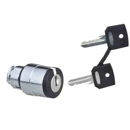Produktfoto 1 von Schneider Electric Harmony Schlüsselschalterkopf 22 mm 3 Positionen 455 Rastend IP67, IP69K