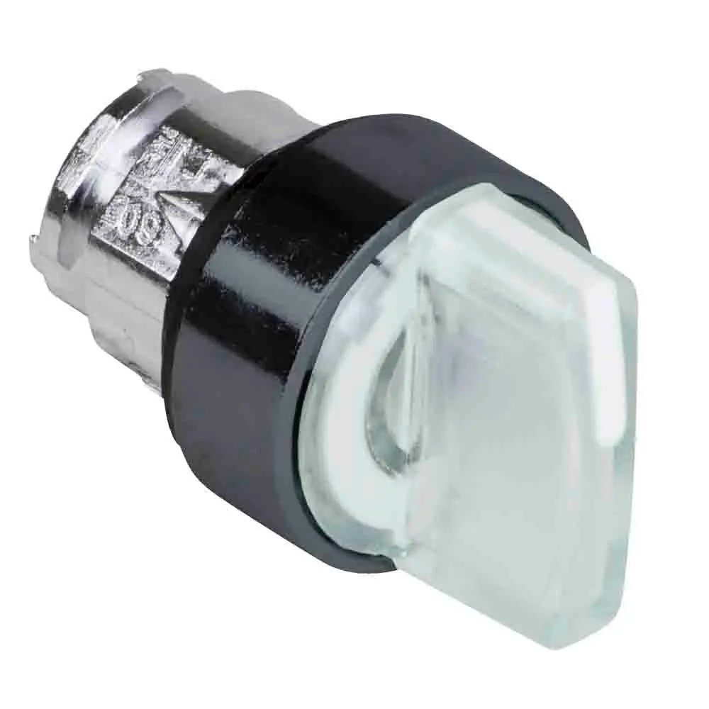 Schneider Electric ZB4 Wählschalterkopf 3-Positionen 22mm Federrückstellung