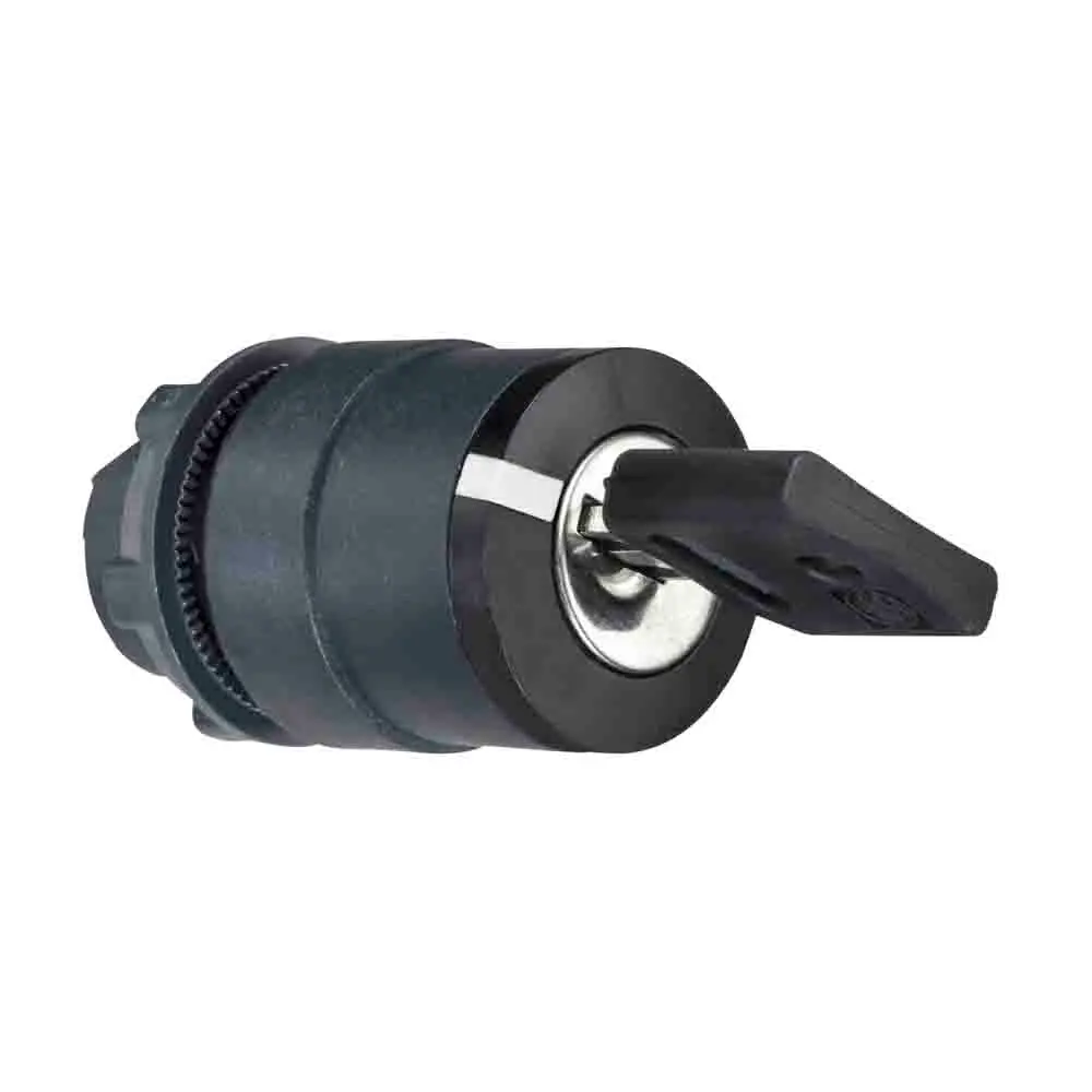 Produktfoto 1 von Schneider Electric ZB5 Schlüsselschalterkopf 22 mm 3 Positionen 8D1 Rastend IP69K, IP40