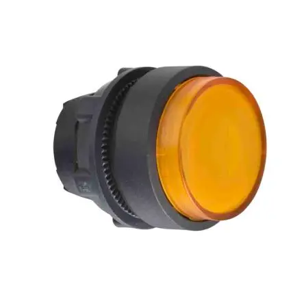 Produktfoto 1 von Schneider Electric Harmony Drucktastenkopf Ø 22 mm, Orange Tastend Rund Rund Kunststoff, IP66
