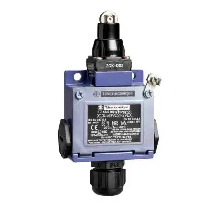 Produktfoto 1 von Telemecanique Sensors OsiSense ATEX D Endschalter, Rollenstößel 1 Schließer/2 Öffner, IP66, Zinklegierung 240V ac 1.5A