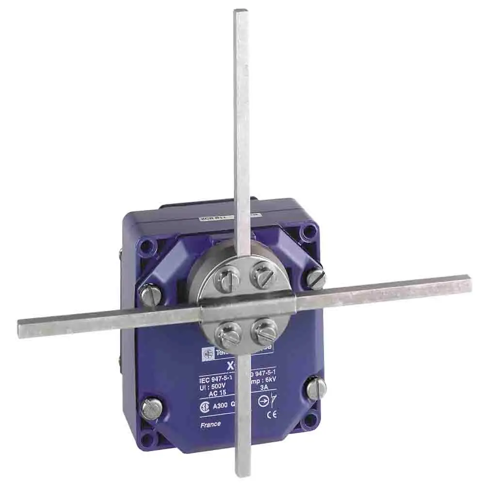 Produktfoto 1 von Telemecanique Endschalter, Stab, 4-polig, 1NC/1NO + 1NC/1NO, IP 65, Metall